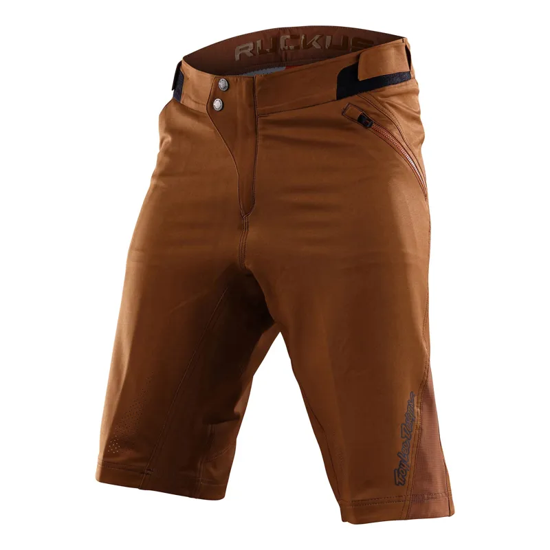 Troy Lee Designs Ruckus Solid Shell Shorts in Dark Canvas